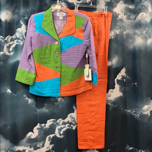 JSONG Pantsuit With Elastic - Picture 2 of 12